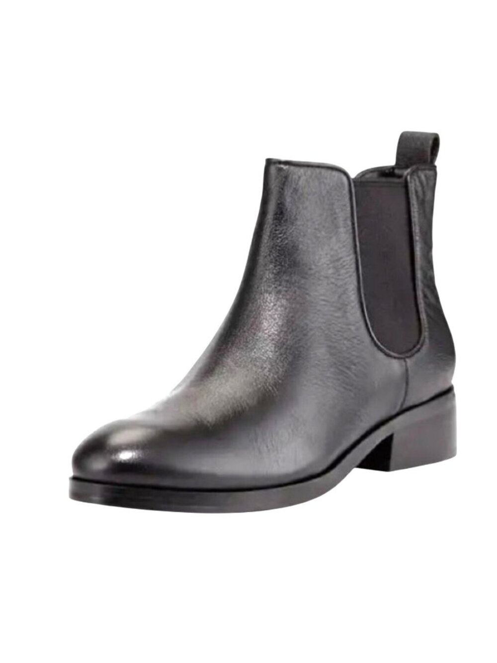 Cole Haan Landsmen ll Chelsea W00619 Leather Ankle Boots Womens 6.5 B Black